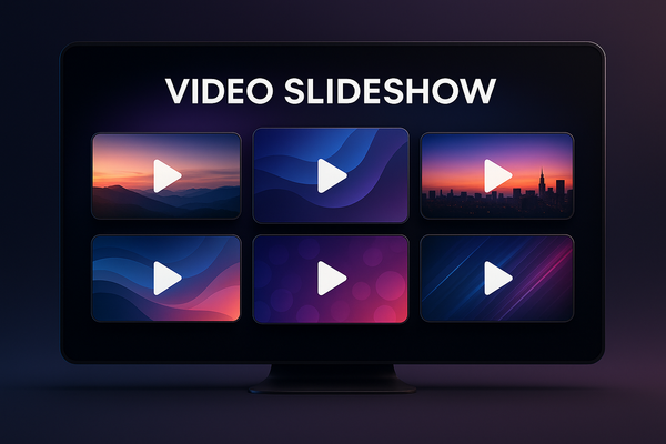 kreiere ein product image für video slideshow